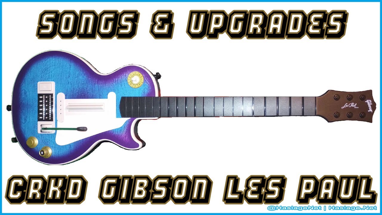 НОВЫЙ плейлист песен и обновление контроллера гитары CRKD Gibson Les Paul