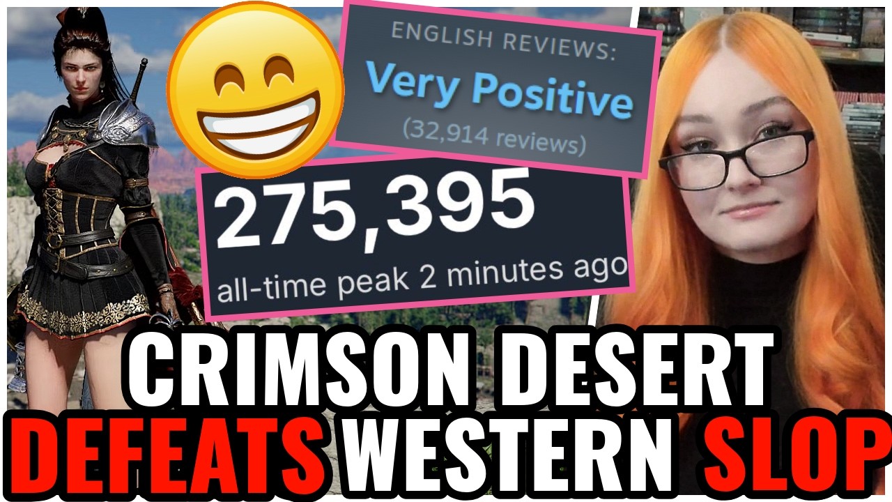 Корейская версия Crimson Desert ПОБЕДИЛА западную версию 😁 и достигла очень высоких показателей п...