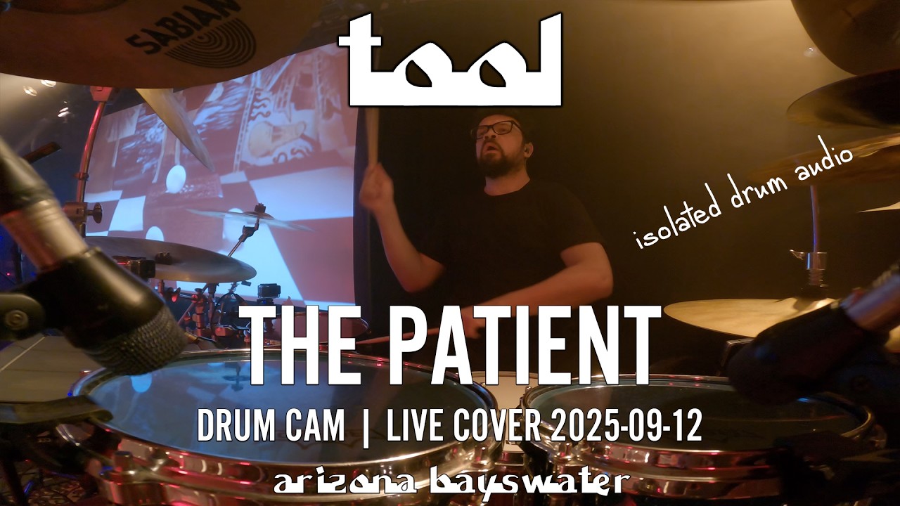 Tool - The Patient [Live Cover, Drum Cam, 2025-09-12]