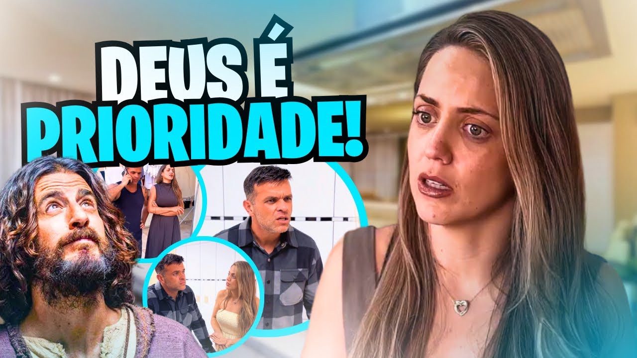 Meu marido deu prioridade para as coisas materiais e deixou Deus em segundo plano! 😕😓
