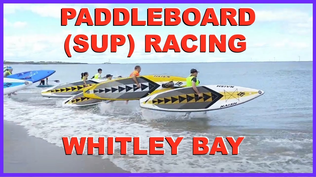 GB SUP Big Dippa Paddleboard Racing at Whitley Bay 2nd July 2022