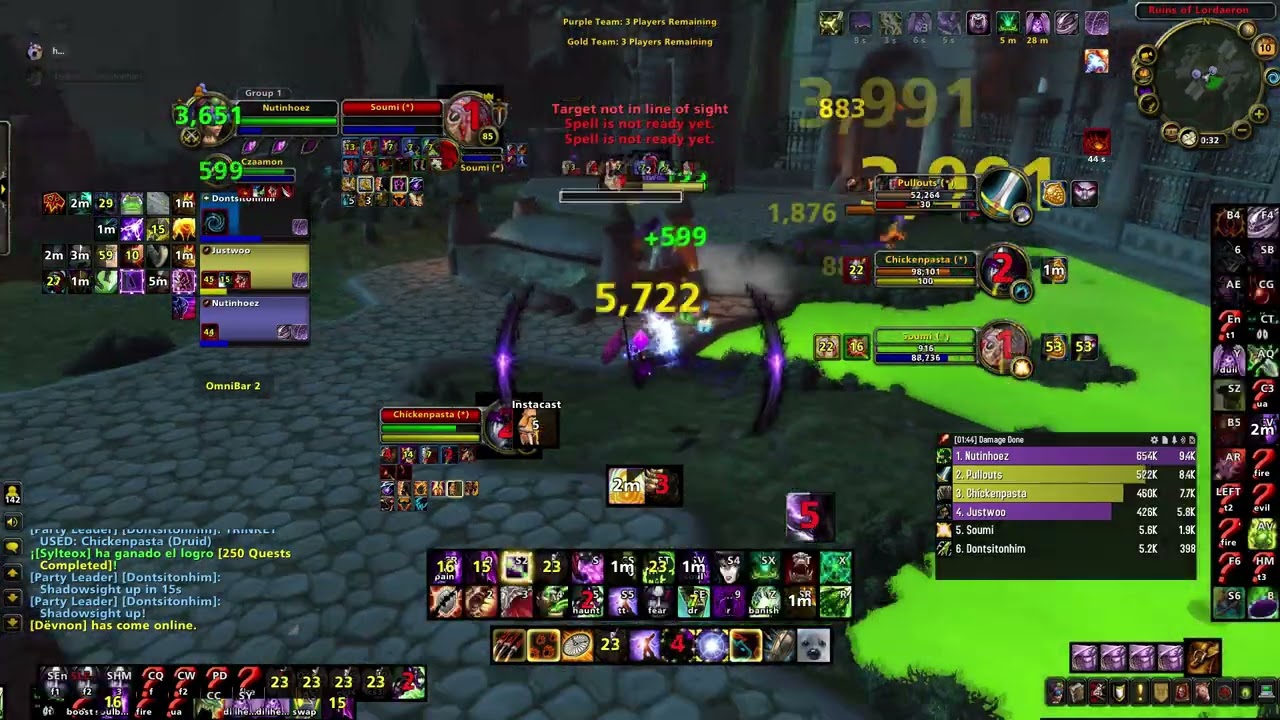 Gladiator Cataclysm Warlock 3v3 / Last day of s10