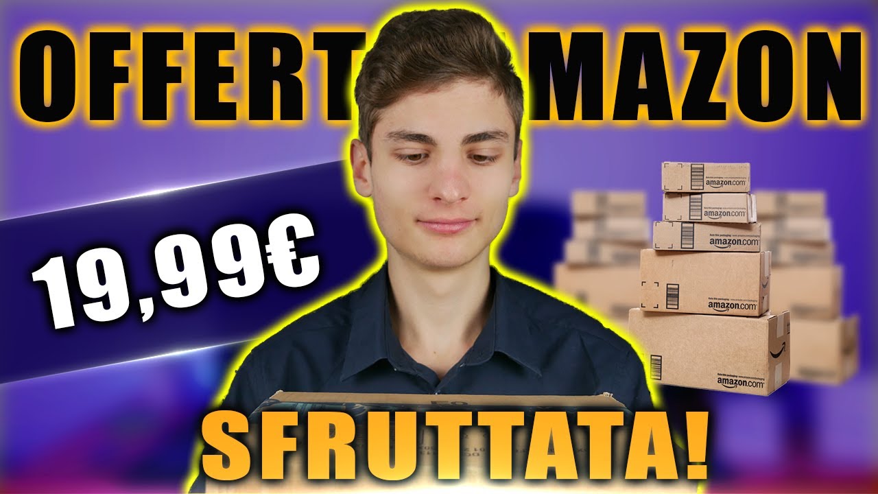 OFFERTA AMAZON SFRUTTATA - Black Friday 2019 - Unboxing Ita