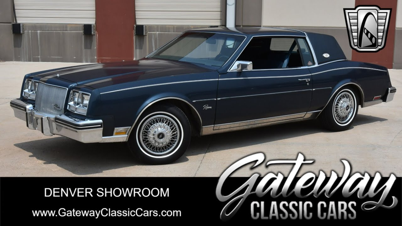 1514-DEN 1984 Buick Riviera Gateway Classic Cars of Denver