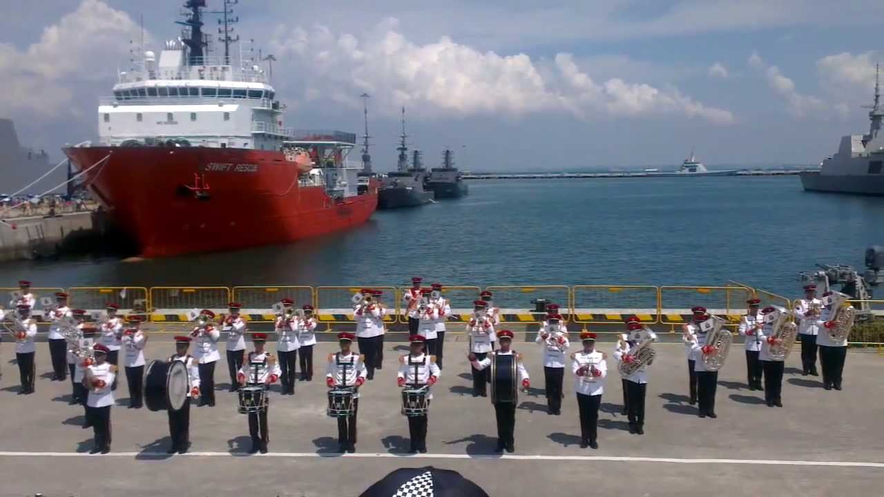SAF Ceremonial Band Display @ Navy Open House 2013, 19th May