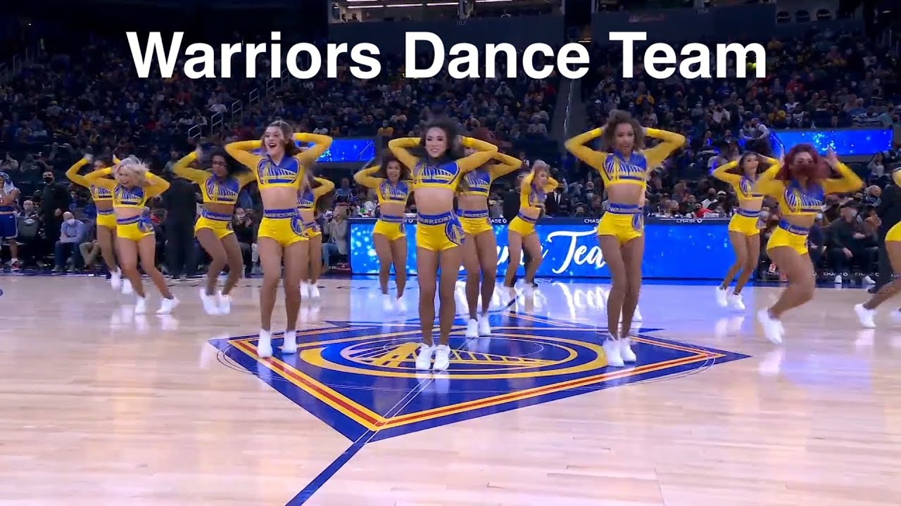 Warriors Dance Team (Golden State Warriors Dancers) - NBA Dancers - 11/8/2021  dance performance