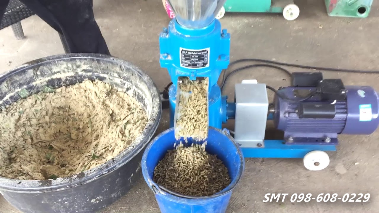 รีวิวเครื่องอัดเม็ดอาหารสัตว์รุ่น SI.15 สาธิตการอัดเม็ดใช้เลี้ยงปลา จัดส่งทั่วประเทศเก็บเงินปลายทาง