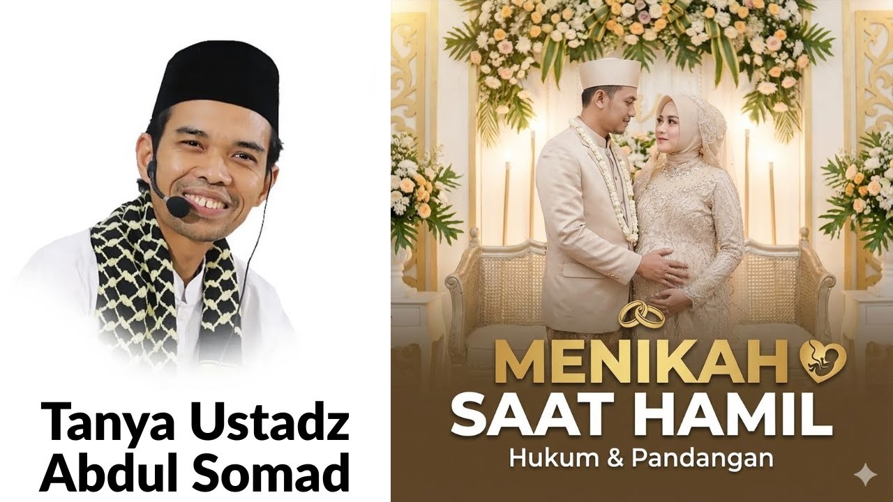 #070 Apakah sah menikah saat hamil? ... #uas #tanyauas #tanyaustadz #hamil #nikah