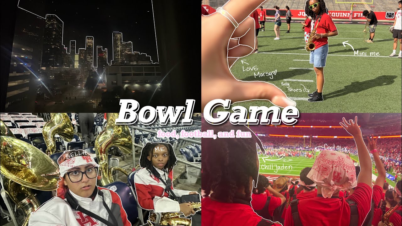 Bowl Game Day! 💂| Kinder’s Texas Bowl 2025 | fun with friends, yummy food, grwm, football