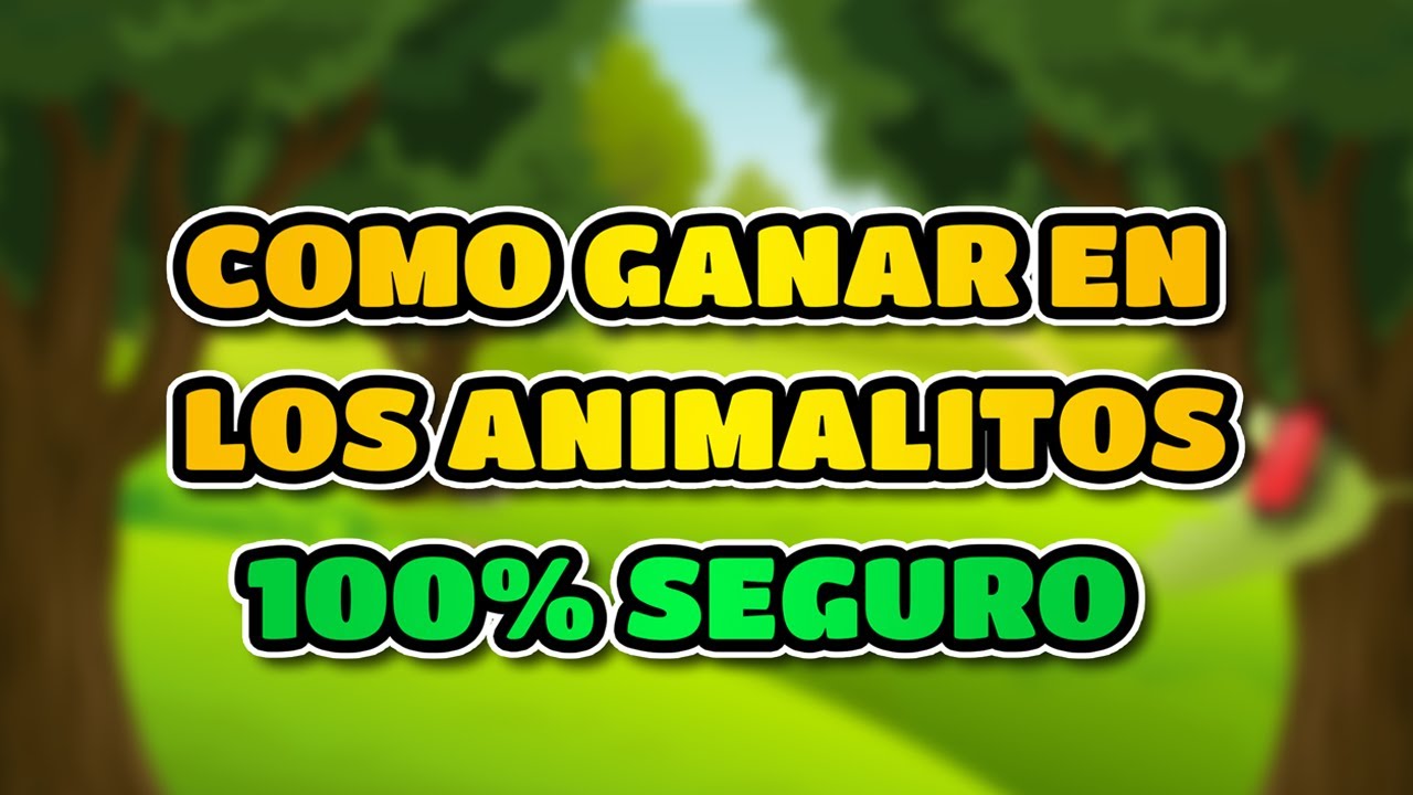 ✅ &iquest;COMO GANAR EN LOS ANIMALITOS? - AQU&Iacute; TE EXPLICAMOS C&Oacute;MO 😱 - M&Eacute;TODO MUY EFECTIVO.