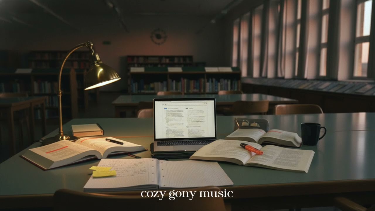 𝑷𝒍𝒂𝒚𝒍𝒊𝒔𝒕 (가사 X) | 아무도 없는 새벽 도서관 📖 | 몰입을 위한 lo-fi playlist 🎧