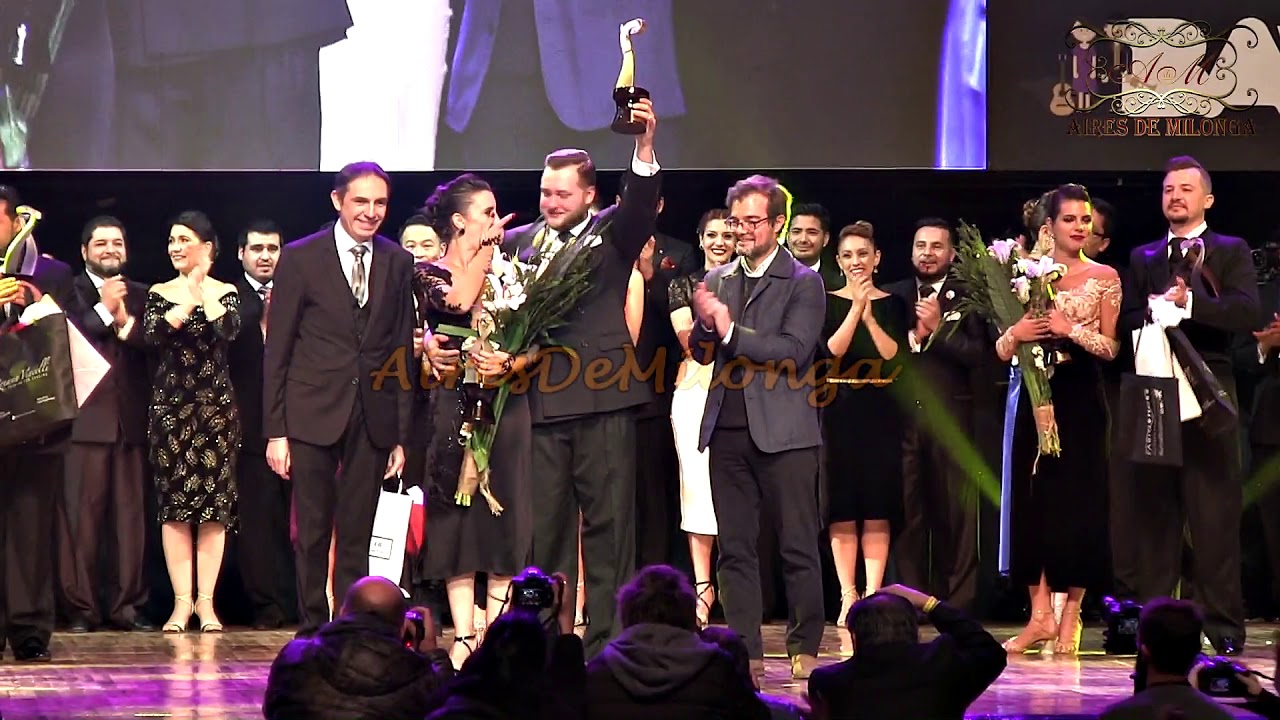 La Coronación campeones mundiales pista, Agustina Piaggio, Maxim Gerasimov  Mundial de Tango 2019