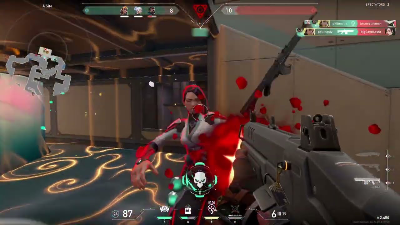Judge 4K on Valorant Fracture