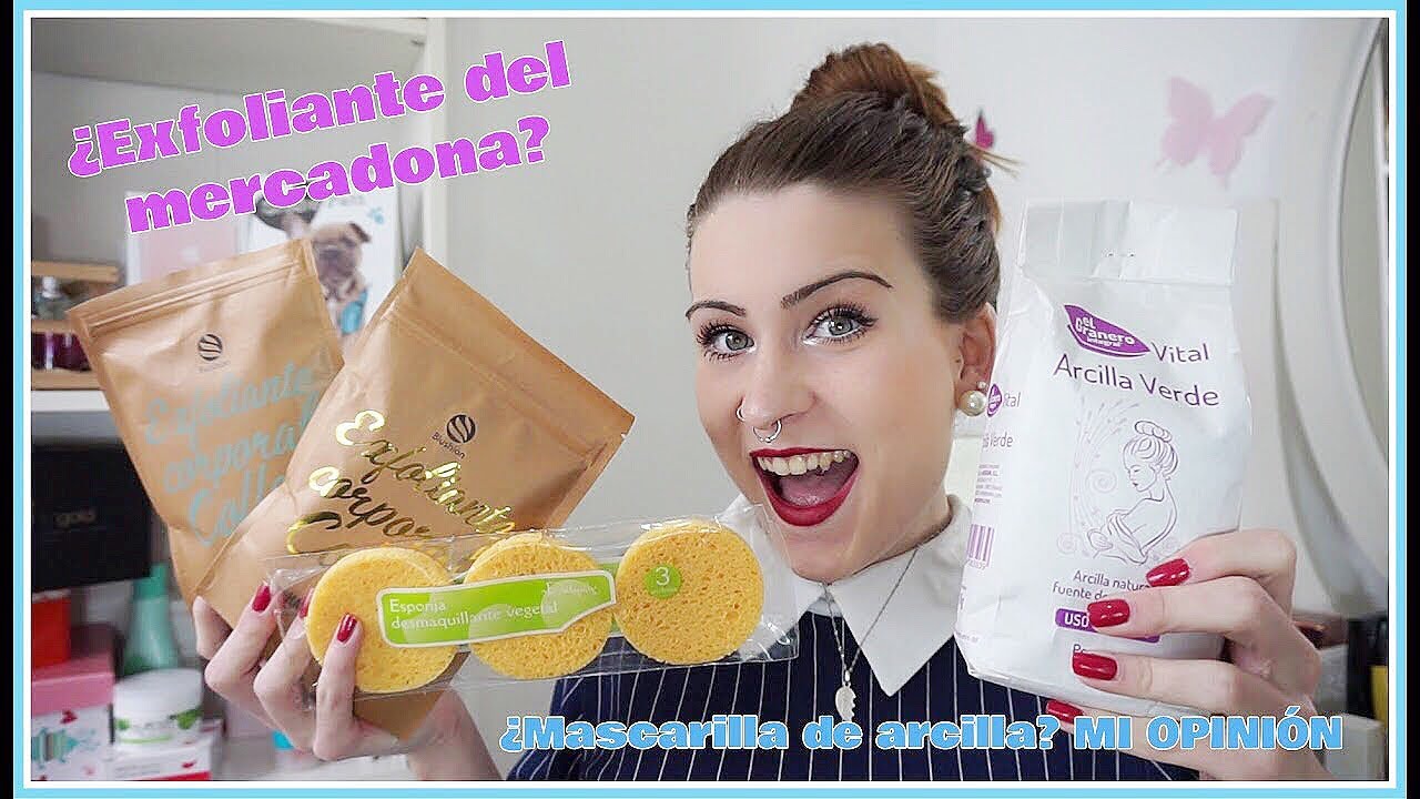 EXFOLIANTE DEL MERCADONA, &iquest;NOVEDAD? 🤔😳|ARCILLA VERDE |DELIA GARCIA
