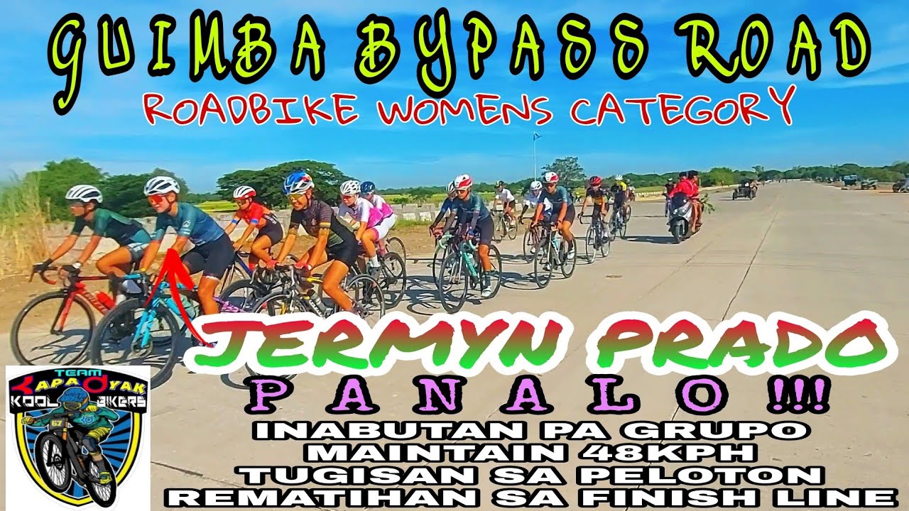 JERMYN PRADO PANALO!!! LUPET NI IDOL INUNAHAN PA ANG PELOTON SA FINISH LINE.TINDE NG REMATE SA HULI