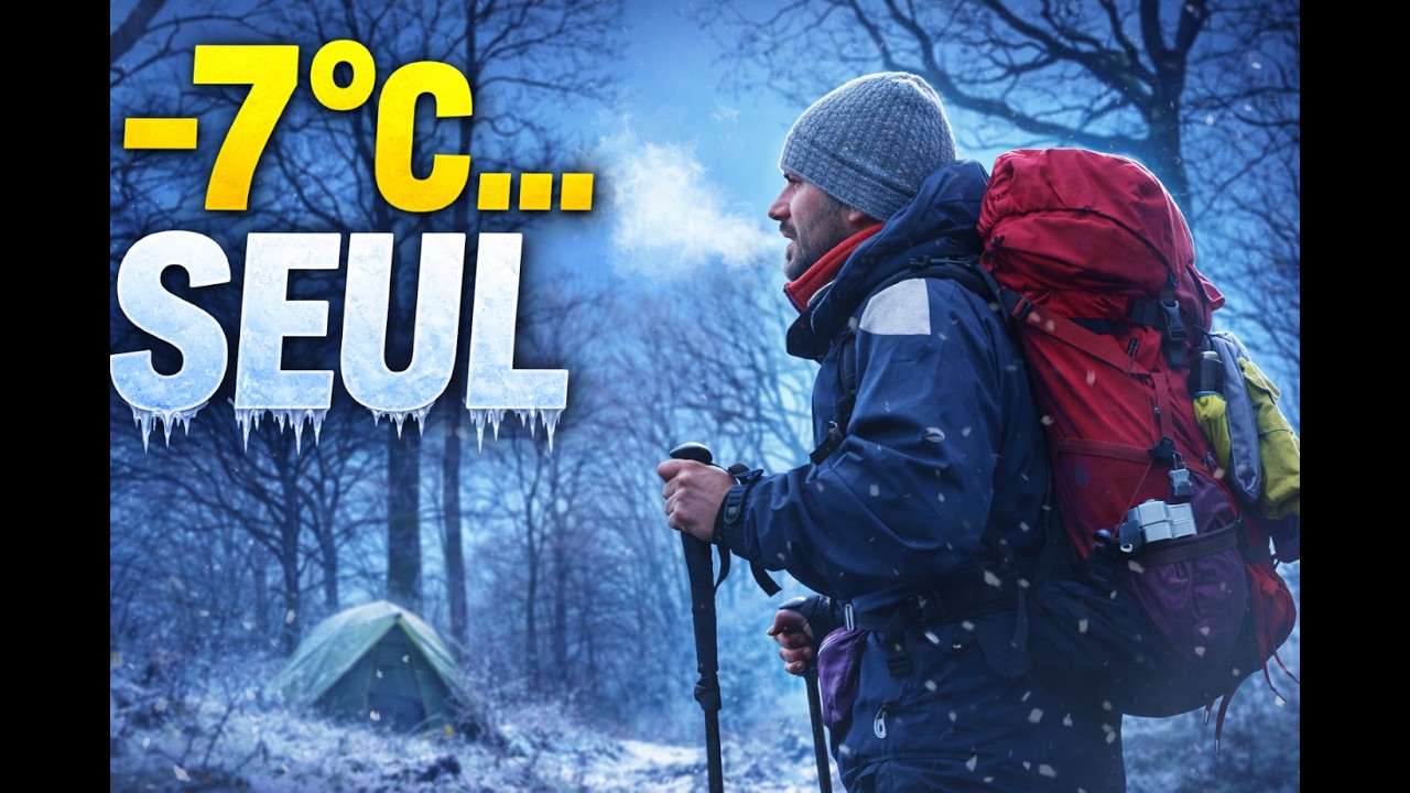 BIVOUAC HIVERNAL EN SOLO ❄️ | Réveil givré, musique & rando en forêt ❄️🌲 (Jour 2)