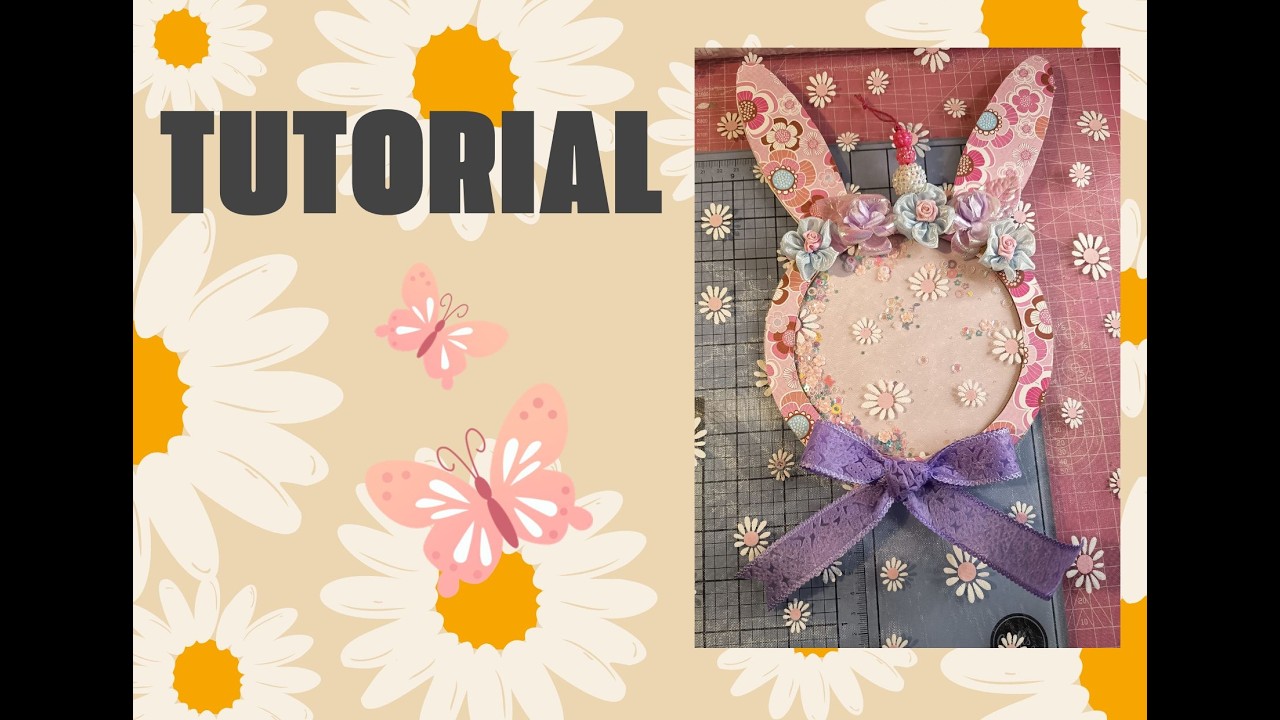 🐰🌺Tutorial.Decoro madera de TEDI #manualidades #primavera #diy 🌺🐰