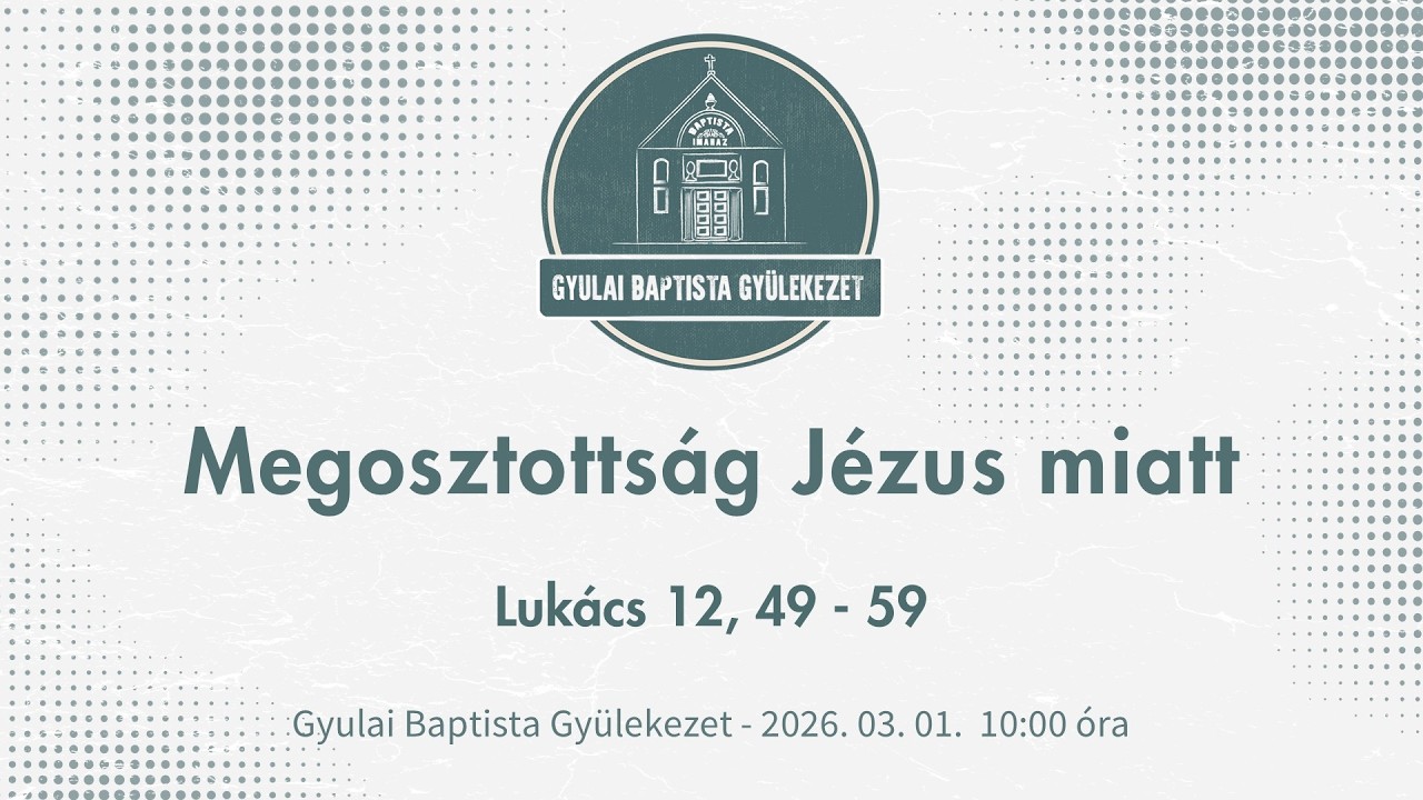 Megosztottság Jézus miatt