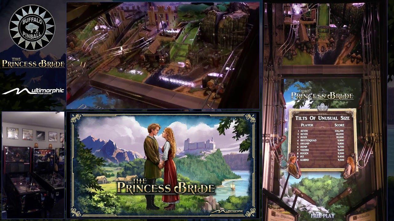 The Princess Bride pinball gameplay with Kevin [New Code 1.1.9.3]