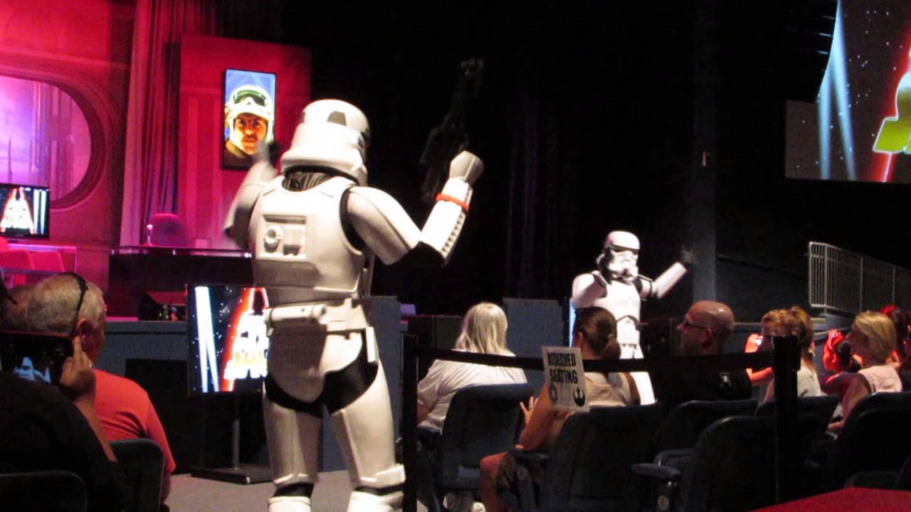 Stormtrooper Antics during Star Wars Weekends 2014
