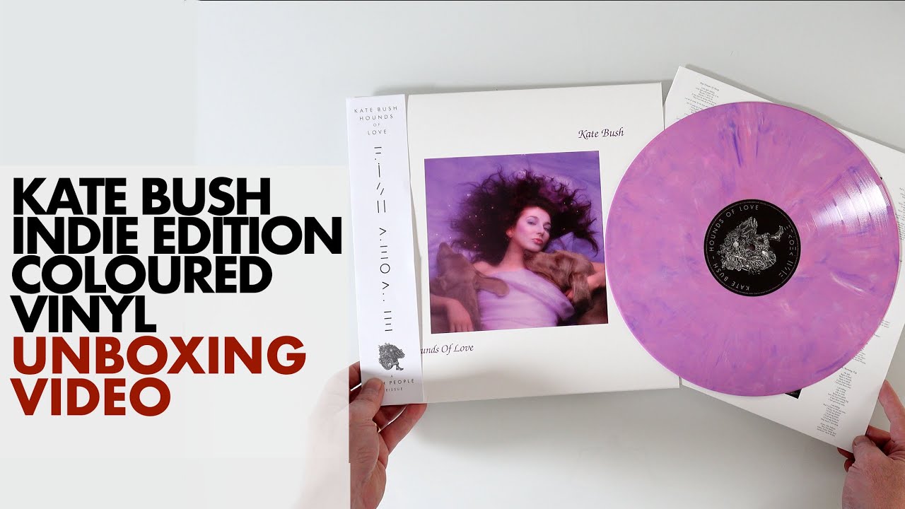 Kate Bush / Coloured Vinyl Indie Editions Reissues - unboxed