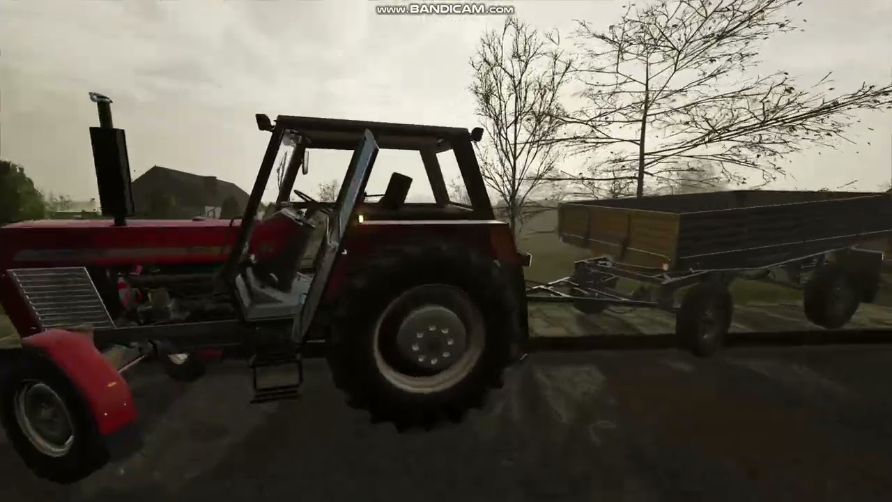 Zimowa sprzedaż 😀 Ciągnę trzy przyczepy 😱Zatrzymała mnie policja 👮 Spadek po wujku FS22