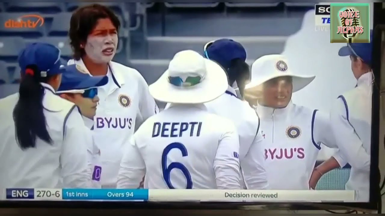 Jhulan Goswami Bowling in the one offtest against England|JhulanGoswami |JhulanGoswami taking wicket