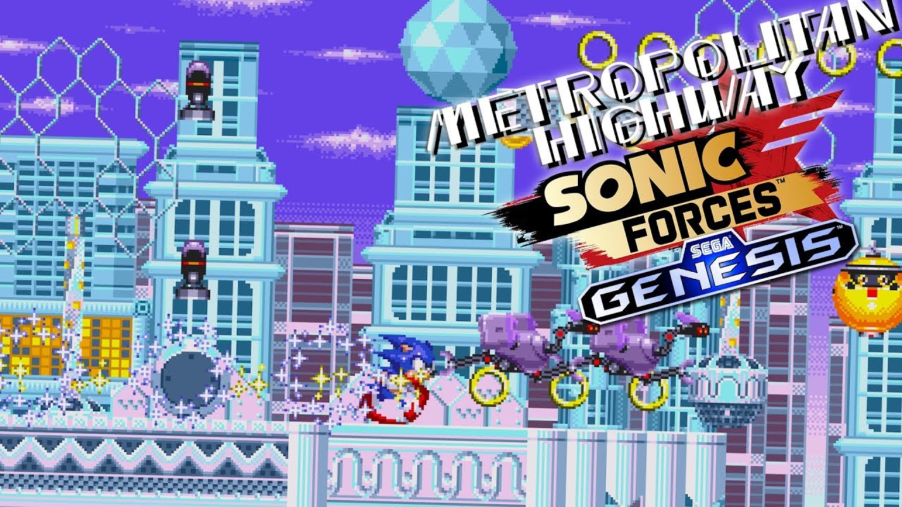 Sonic Forces - Metropolitan Highway (Sega Genesis Remix)