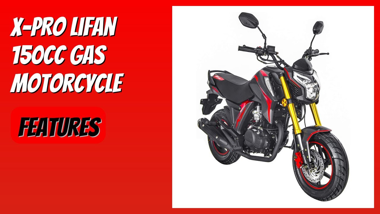 REVIEW (2026): X-PRO Lifan 150cc Gas Motorcycle. Features