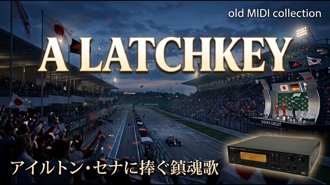 A LATCHKEY / 佐藤準【MIDI / SC-8820 / TV主題歌】