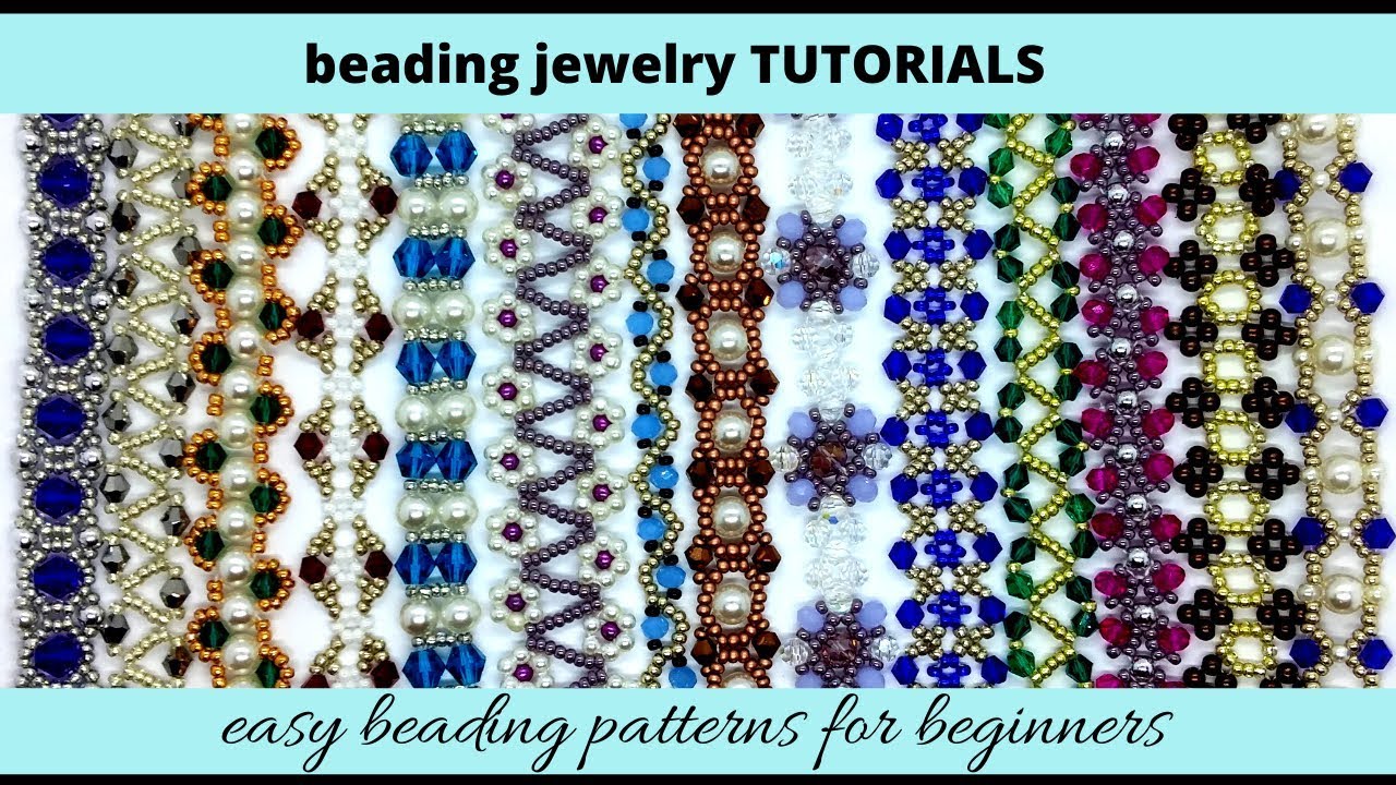 Beading tutorials. Jewelry making tutorials. Beading patterns