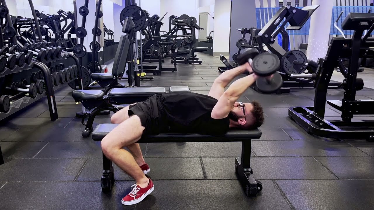 2DB Lying French Press With Pronation [short]