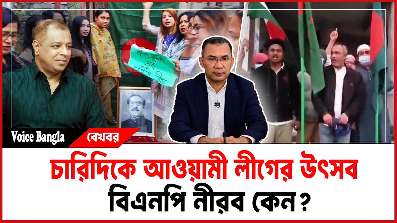 চারিদিকে আওয়ামী লীগের উৎসব, বিএনপি নীরব কেন? I Mostofa Feroz I Voice Bangla