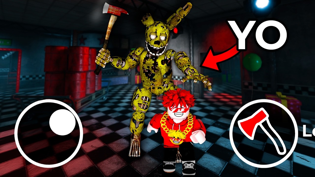 Me Convert&iacute; en SPRINGTRAP en Mordida Nocturna | Bit By Night