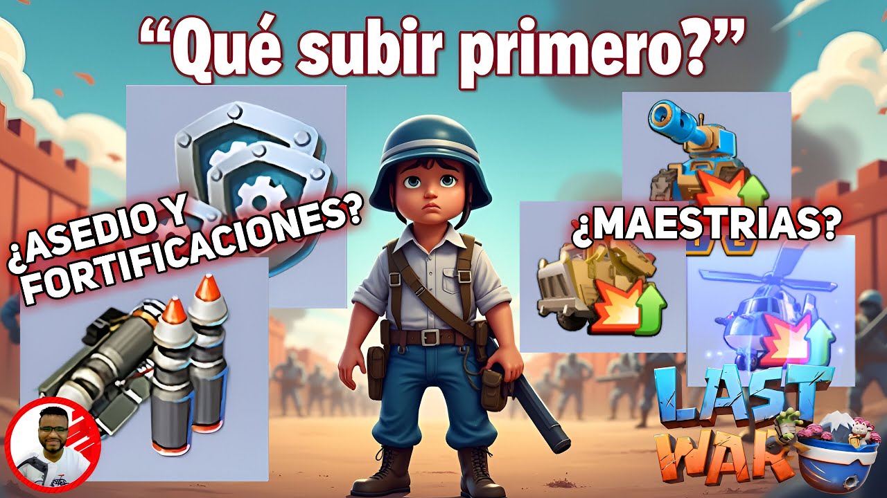 🔥¿Qué subir primero en Last War? Maestría 🛡️ o Asedio ⚔️