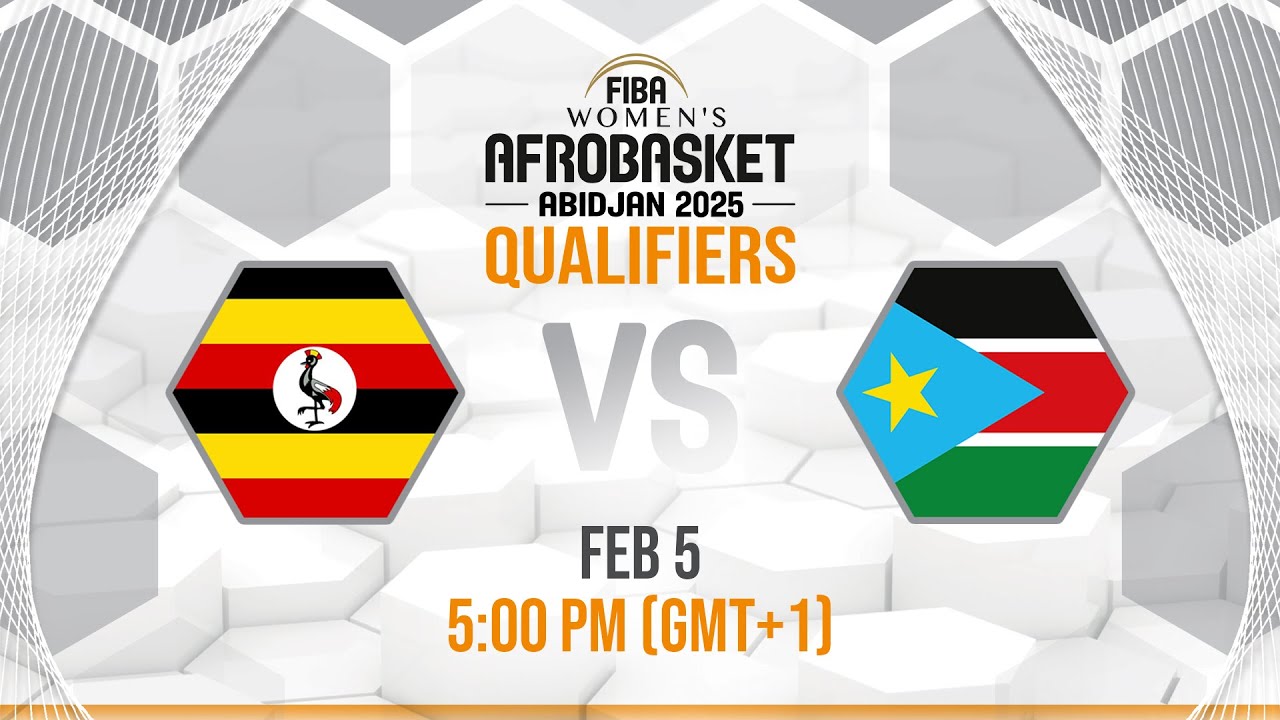 Uganda v South Sudan | Full Basketball Game | FIBA Women's AfroBasket 2025 Qualifiers