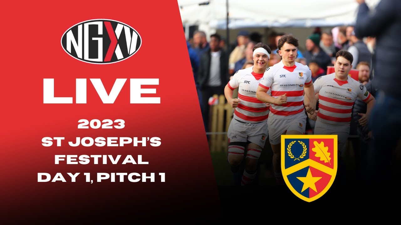 LIVE RUGBY: ST JOSEPH'S FESTIVAL 2023 | DAY 1, PITCH 1