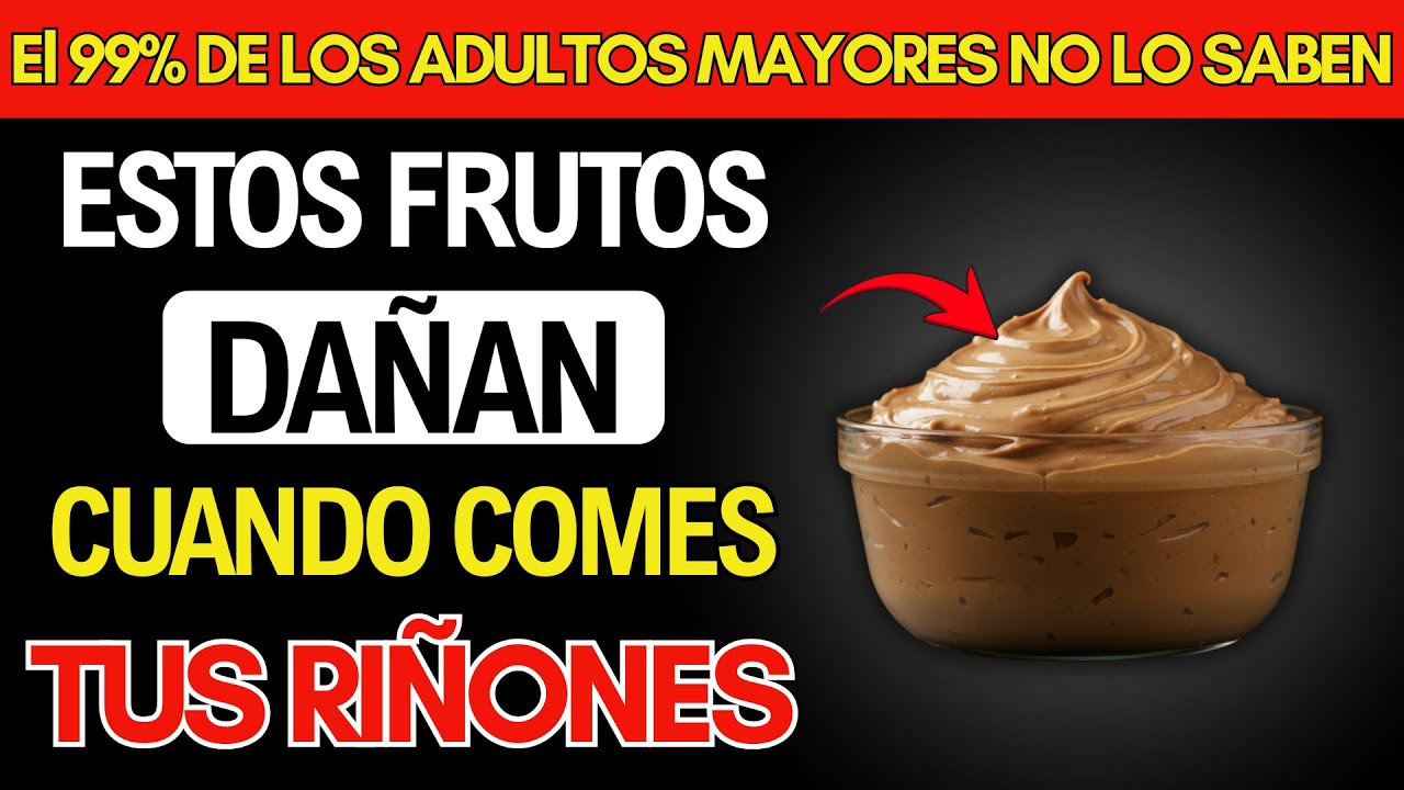 ATENCIÓN: Estos Frutos Secos “SALUDABLES” AUMENTAN la PROTEINURIA en SILENCIO