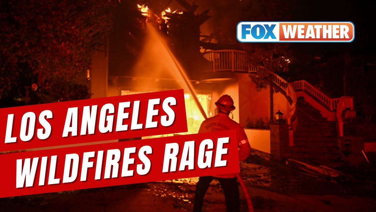 Deadly Fires Rage Through Los Angeles As Homes Begin To Burn In Hollywood Hills