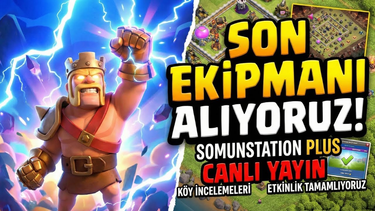 Köylerinizi İnceliyoruz + Etkinliği Tamamlıyoruz! | Clash of Clans Türkçe