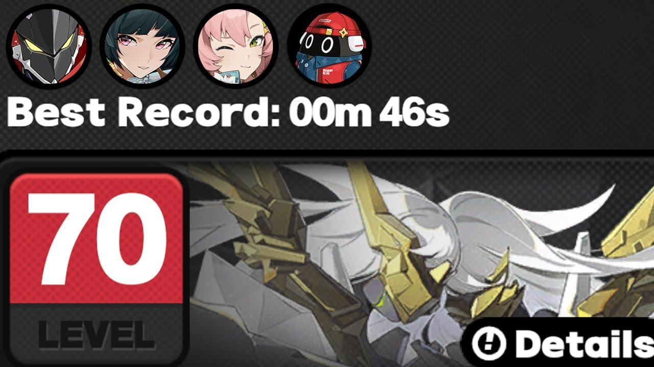 0m46s Shiyu Critical 7 2nd half - Billy/Astra/Nicole - Zenless Zone Zero 1.6