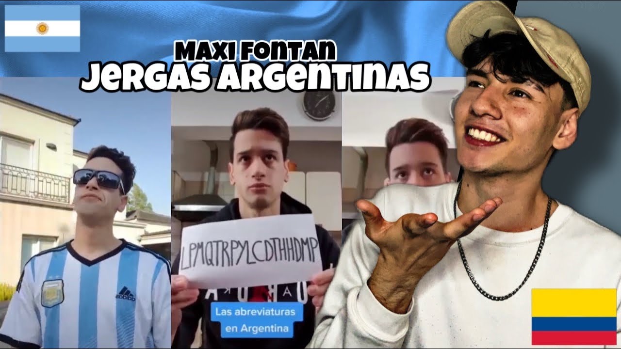 JERGAS ARGENTINAS 🇦🇷 - Colombiano reacciona 🇨🇴Como hablan los argentinos *Con Humor | Erick MTZ