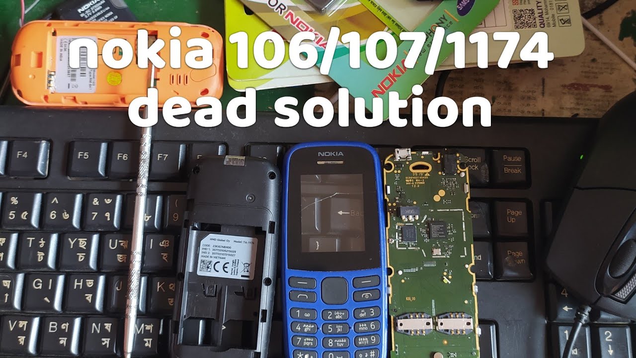 Nokia 105 TA-1174 Dead problem solution 100% l subscribe please