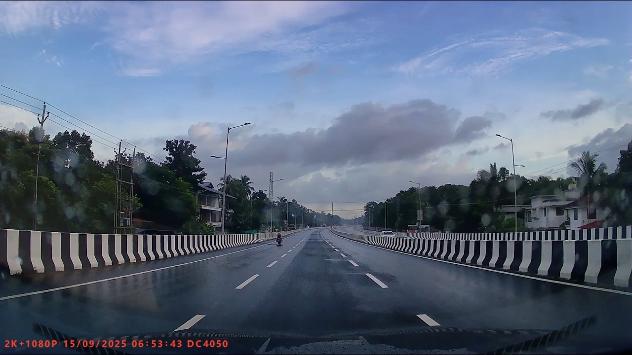 Driving on New NH 66 Highway: Kappirikkad to Bharathapuzha Bridge (Kuttippuram) | 4K Dashcam