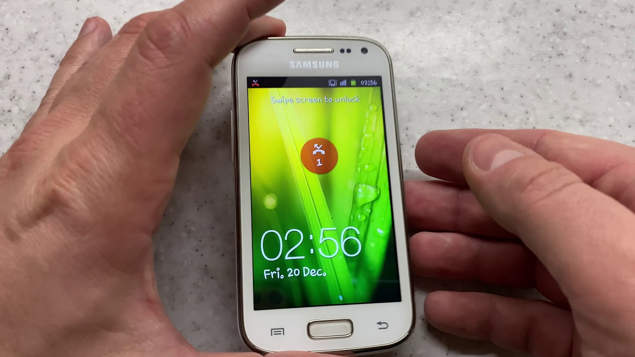 Galaxy Ace 2 GT-I8160 in 2020: incoming call, original ringtones, menu