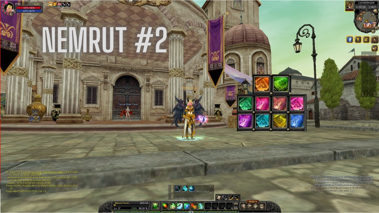 1 LEVELDEN WİZ SERİSİ #2 | JOB SET YAPAMAMA :D | TRSRO NEMRUT