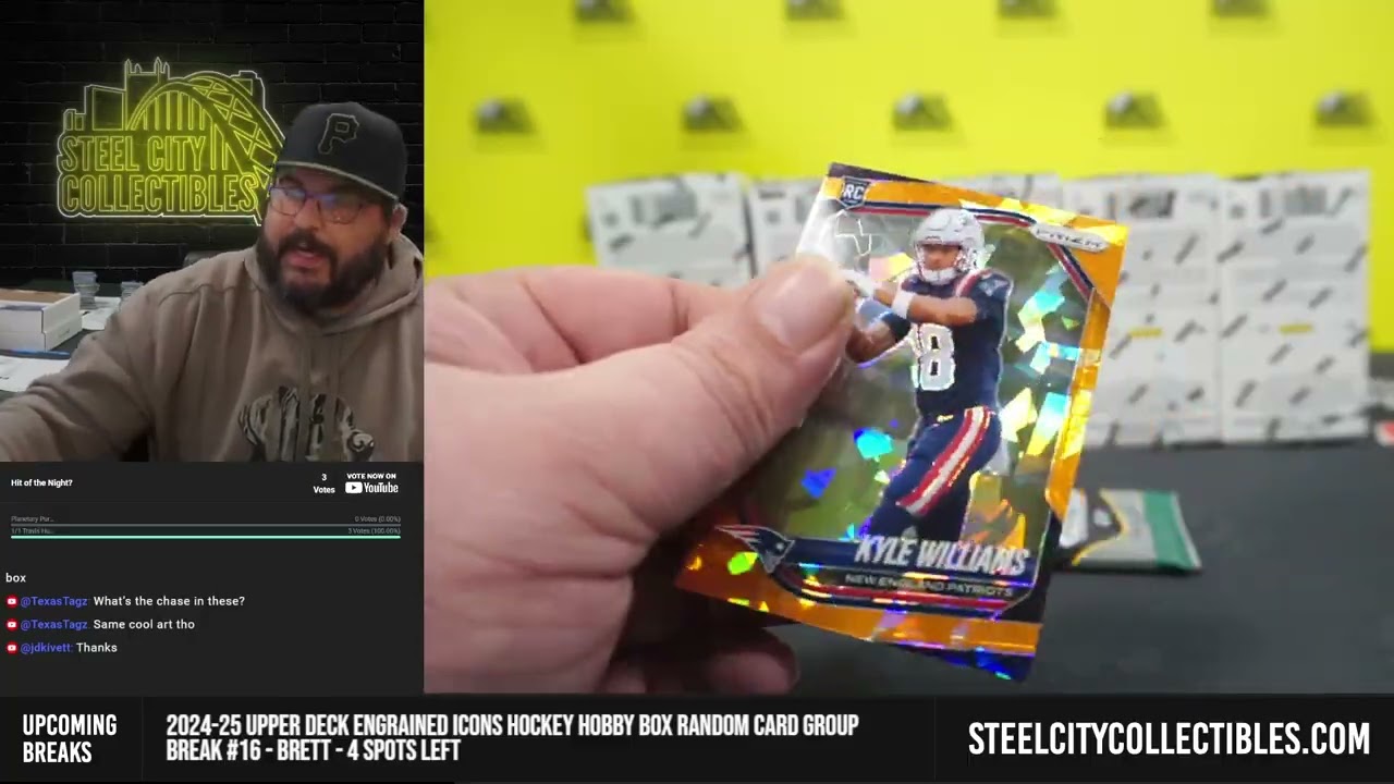 2025 Panini Prizm Football Hobby Blaster 20-Box Case PYT Group Break #2