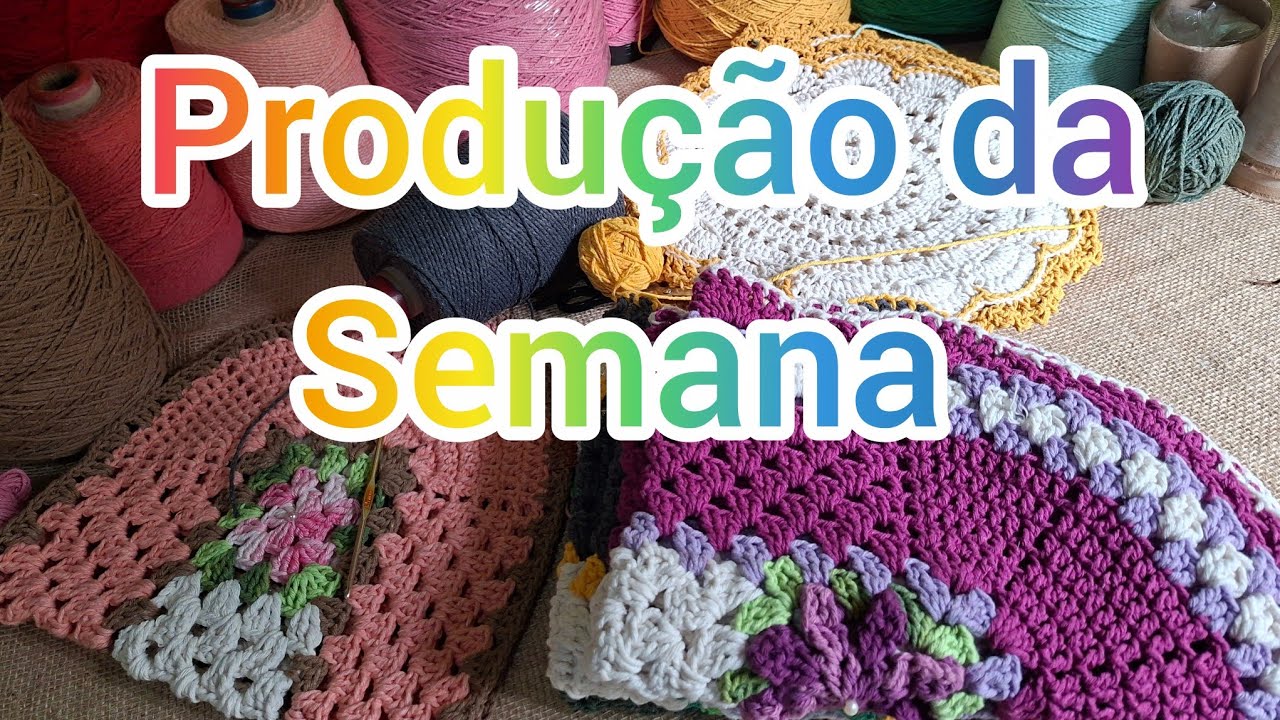 🦋🦋📢💞produção da semana vem conferir #crochet #crochê #croche 