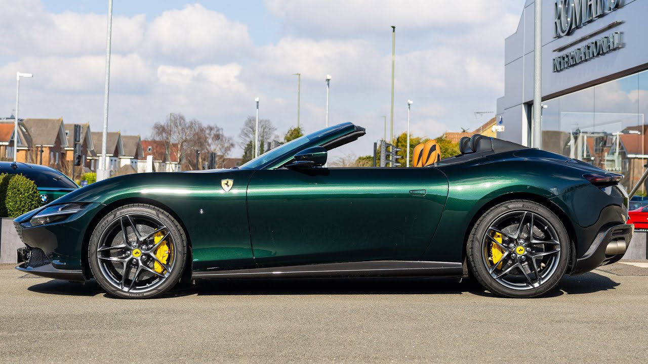 2024 Ferrari Roma Spider - Viola Hong Kong - Walkaround + Engine & Exhaust Sound