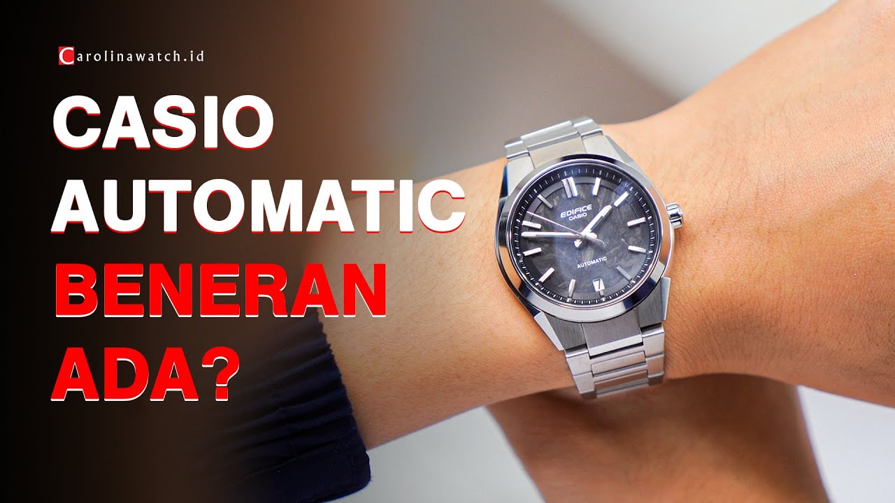 Действительно ли существуют автоматические часы CASIO? Это CASIO EDIFICE EFK-100.